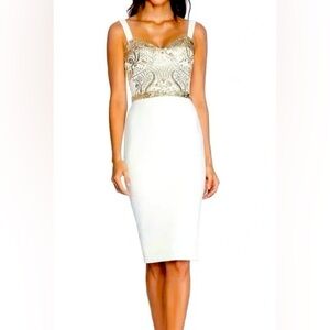 Dress the Population Silvia Bustier Cocktail Dress, XS, NWT